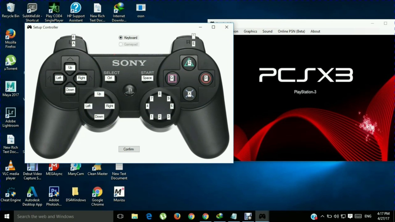 PS3 Emulator for PC, Windows 8, 7, 10, 32 Bit [Full Version]