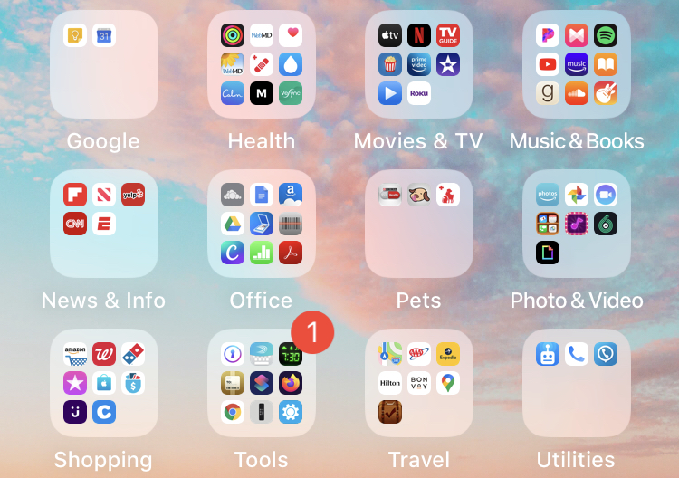 How To Create Folders On An Iphone To Organize All Your Apps